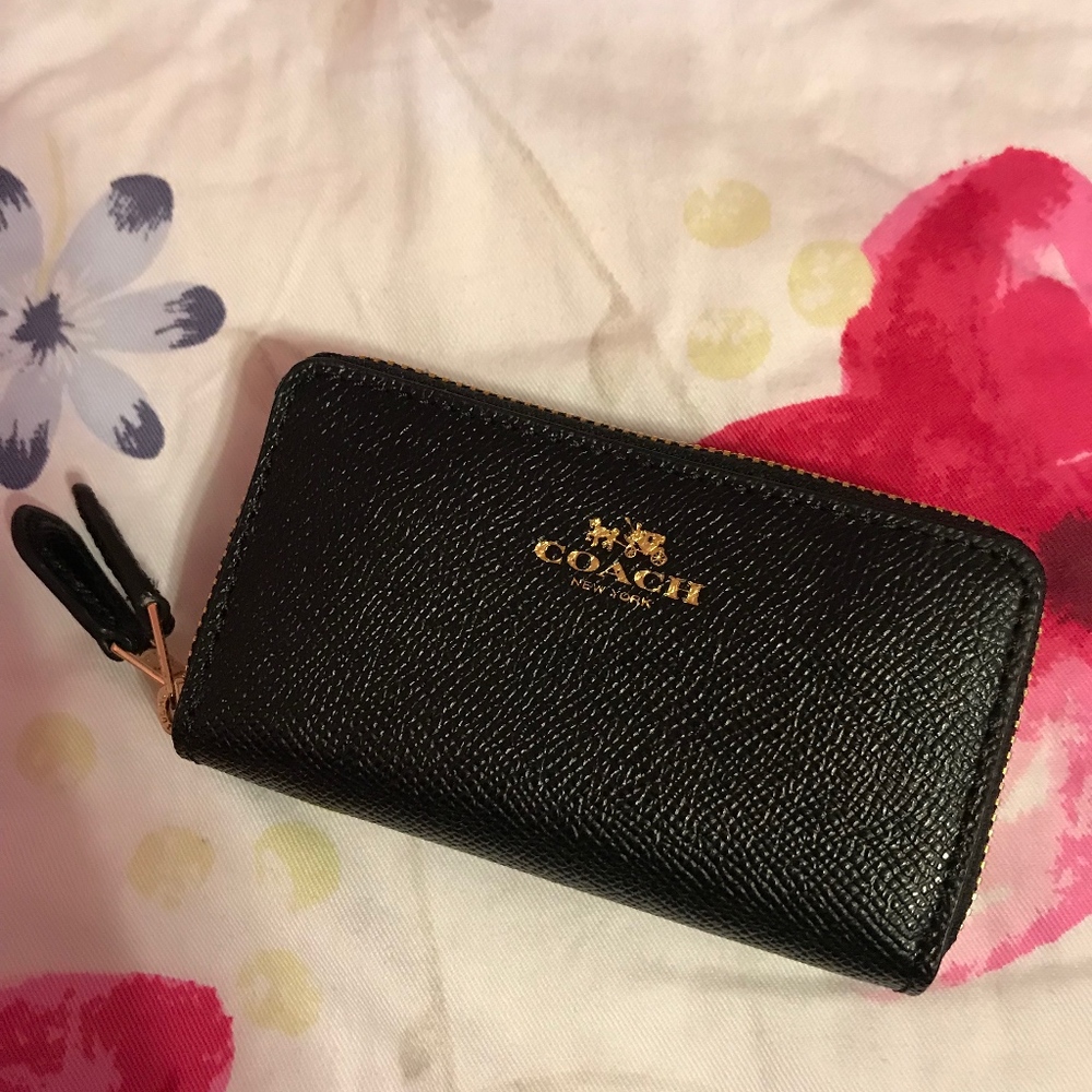 Black Coach Wallet